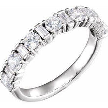 Load image into Gallery viewer, 1 1/8 CTW Diamond Anniversary Band