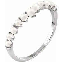 Load image into Gallery viewer, Freshwater Cultured Pearl Ring
