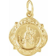 Load image into Gallery viewer, 12.14x12.09 mm Scapular Medal