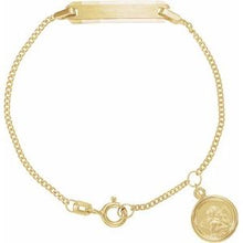 Load image into Gallery viewer, Youth Identification 4.5" Bracelet with Angel Charm