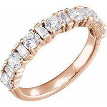 Load image into Gallery viewer, 1 1/8 CTW Diamond Anniversary Band
