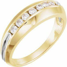 Load image into Gallery viewer, Men's 3/8 CTW Diamond Ring