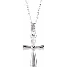 Load image into Gallery viewer, Cross Ash Holder Pendant