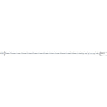 Load image into Gallery viewer, Cubic Zirconia Line 7" Bracelet