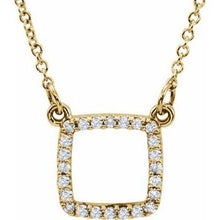 Load image into Gallery viewer, 1/8 CTW Diamond 16" Necklace