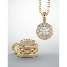 Load image into Gallery viewer, 3/8 CTW Diamond Pendant