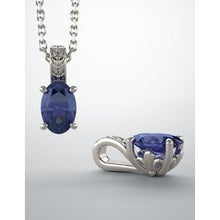 Load image into Gallery viewer, Chatham® Created Sapphire Pendant