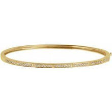 Load image into Gallery viewer, 1/3 CTW Diamond Bangle Bracelet