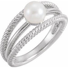 Load image into Gallery viewer, Freshwater Cultured Pearl Ring