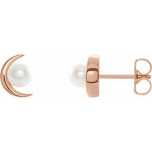 Load image into Gallery viewer, Freshwater Cultured Pearl Earrings
