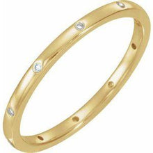 Load image into Gallery viewer, .05 CTW Diamond Comfort-Fit Band