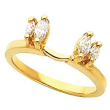 Load image into Gallery viewer, 1/4 CTW Diamond Wrap-Style Ring Enhancer