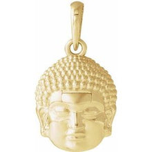 Load image into Gallery viewer, 14.7x10.5 mm Meditation Buddha 16-18" Necklace