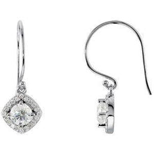 Load image into Gallery viewer, 3/8 CTW Diamond Earrings