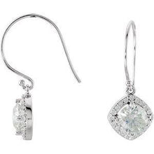 Load image into Gallery viewer, 3/8 CTW Diamond Earrings
