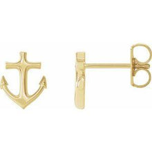 Load image into Gallery viewer, Anchor Earrings