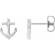 Load image into Gallery viewer, Anchor Earrings
