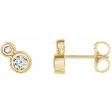 Load image into Gallery viewer, 1 CTW Diamond Earrings