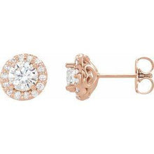 Load image into Gallery viewer, 9/10 CTW Diamond Earrings