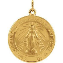 Load image into Gallery viewer, 18 mm Miraculous Medal