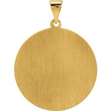 Load image into Gallery viewer, 18 mm Hollow Round St. Christopher Medal