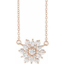 Load image into Gallery viewer, 1/2 CTW Diamond Vintage-Inspired 16" Necklace