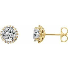 Load image into Gallery viewer, 1 1/3 CTW Diamond Earrings