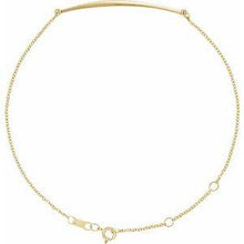 Load image into Gallery viewer, Curved Bar 6 1/2-7 1/2" Bracelet