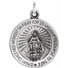 Load image into Gallery viewer, 18 mm Miraculous Medal