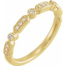 Load image into Gallery viewer, 1/8 CTW Diamond Anniversary Band