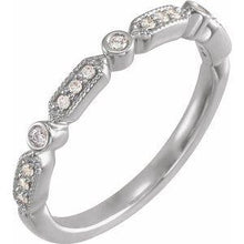 Load image into Gallery viewer, 1/8 CTW Diamond Anniversary Band