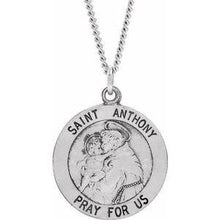 Load image into Gallery viewer, 25 mm St. Anthony Medal