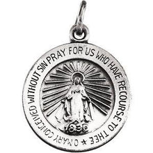 Load image into Gallery viewer, 18 mm Miraculous Medal