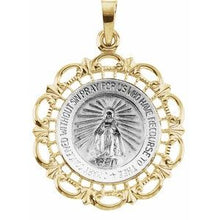 Load image into Gallery viewer, 21 mm Round Miraculous Medal