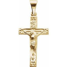 Load image into Gallery viewer, 20x12 mm Crucifix Pendant
