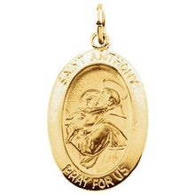 Load image into Gallery viewer, 25x18 mm St. Anthony of Padua Medal
