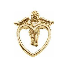Load image into Gallery viewer, 16.5x14.5 mm Cherub Lapel Pin