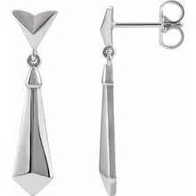 Load image into Gallery viewer, Geometric Dangle Earrings