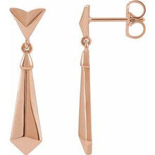 Load image into Gallery viewer, Geometric Dangle Earrings