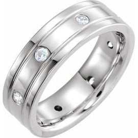 1/4 CTW Diamond Anniversary Band