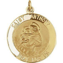 Load image into Gallery viewer, 25 mm St. Anthony Medal