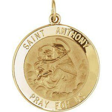 Load image into Gallery viewer, 25 mm St. Anthony Medal