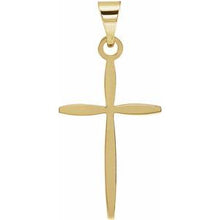 Load image into Gallery viewer, 17x11 mm Cross Pendant