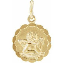 Load image into Gallery viewer, 8 mm Angel Pendant