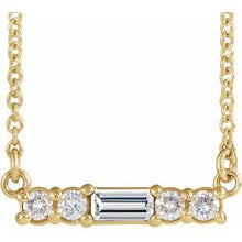 Load image into Gallery viewer, 1/5 CTW Diamond 16" Necklace