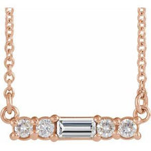 Load image into Gallery viewer, 1/5 CTW Diamond 16" Necklace