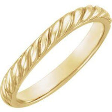 Load image into Gallery viewer, Twisted Rope Stackable Band