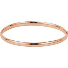 Load image into Gallery viewer, 4 mm Hinged Bangle Bracelet