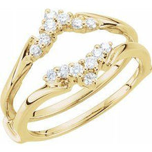 Load image into Gallery viewer, 1/4 CTW Diamond Ring Guard