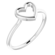Load image into Gallery viewer, Heart Ring